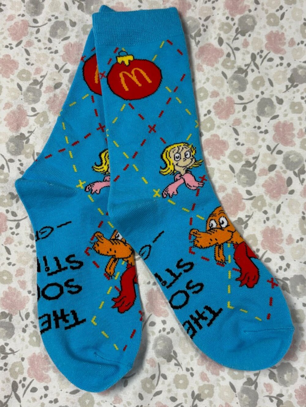 McD's Grinch Socks - NEW